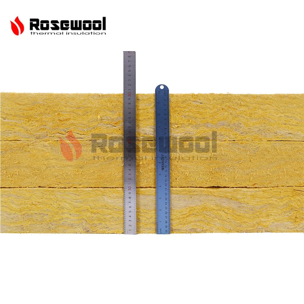 Building Material Rockwool Wall Panel Rock Wool Board with Certain Compression Resistance