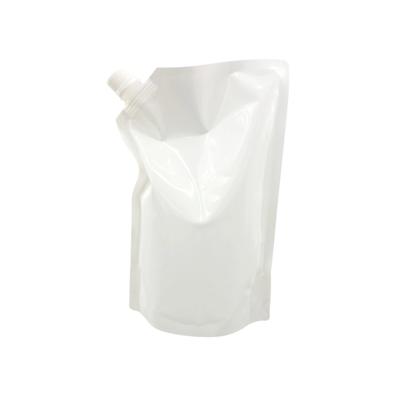 50ml 100ml 500ml Special Shape Plastic Packaging Bag for Juice Soft Drink and Fruit Juice Stand up Spout Pouch