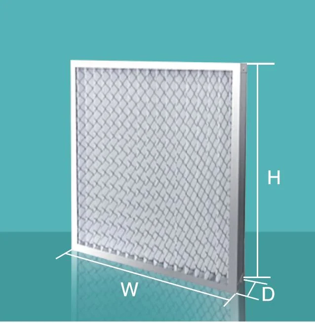 Washable Pleated Pre Panel Filter HEPA Filter with G3/G4/M5 (EN779) Air Filter for Hospital/Electronics and Cleanroom