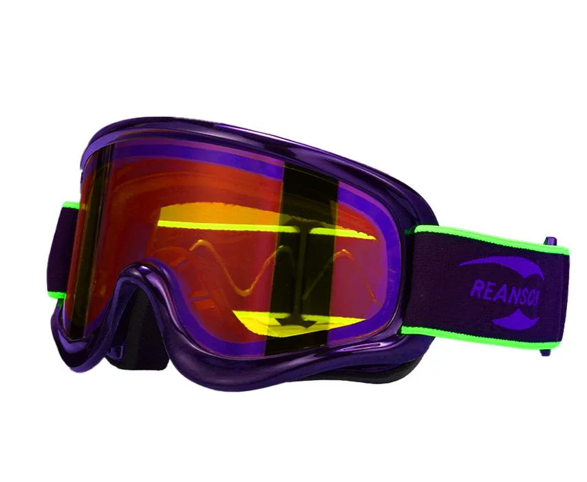 Gafas de esquí duraderas resistentes a rotura de lente doble Cylindrycle
