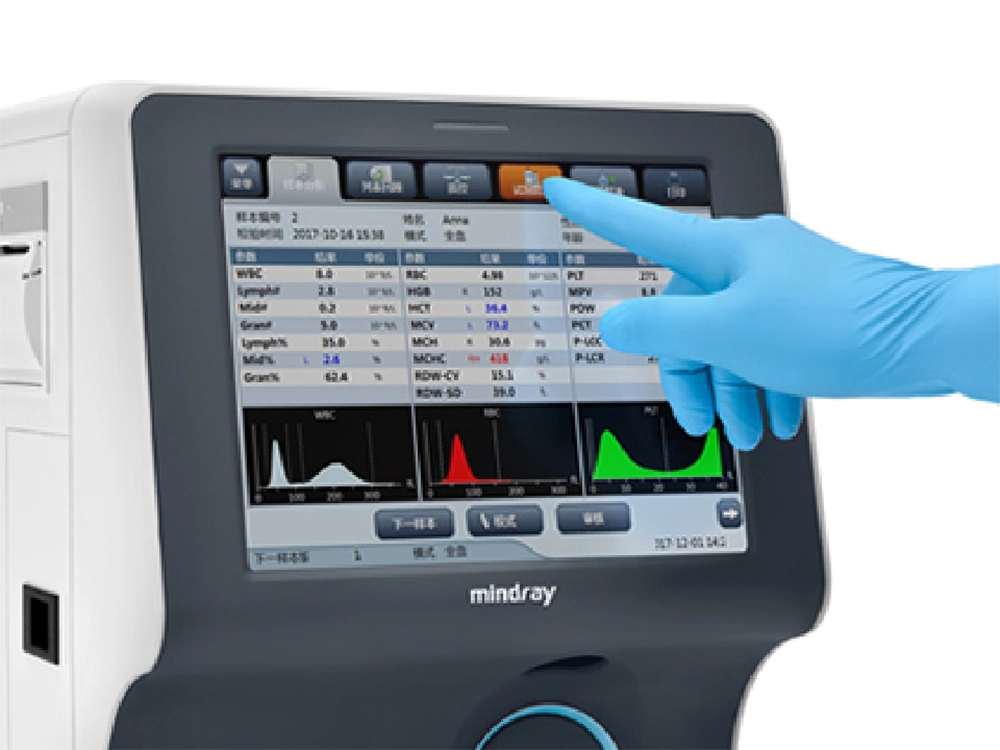 Analyseur hématologique entièrement automatisé à 3 différenciations et réactifs Mindray Bc-30 Prix.