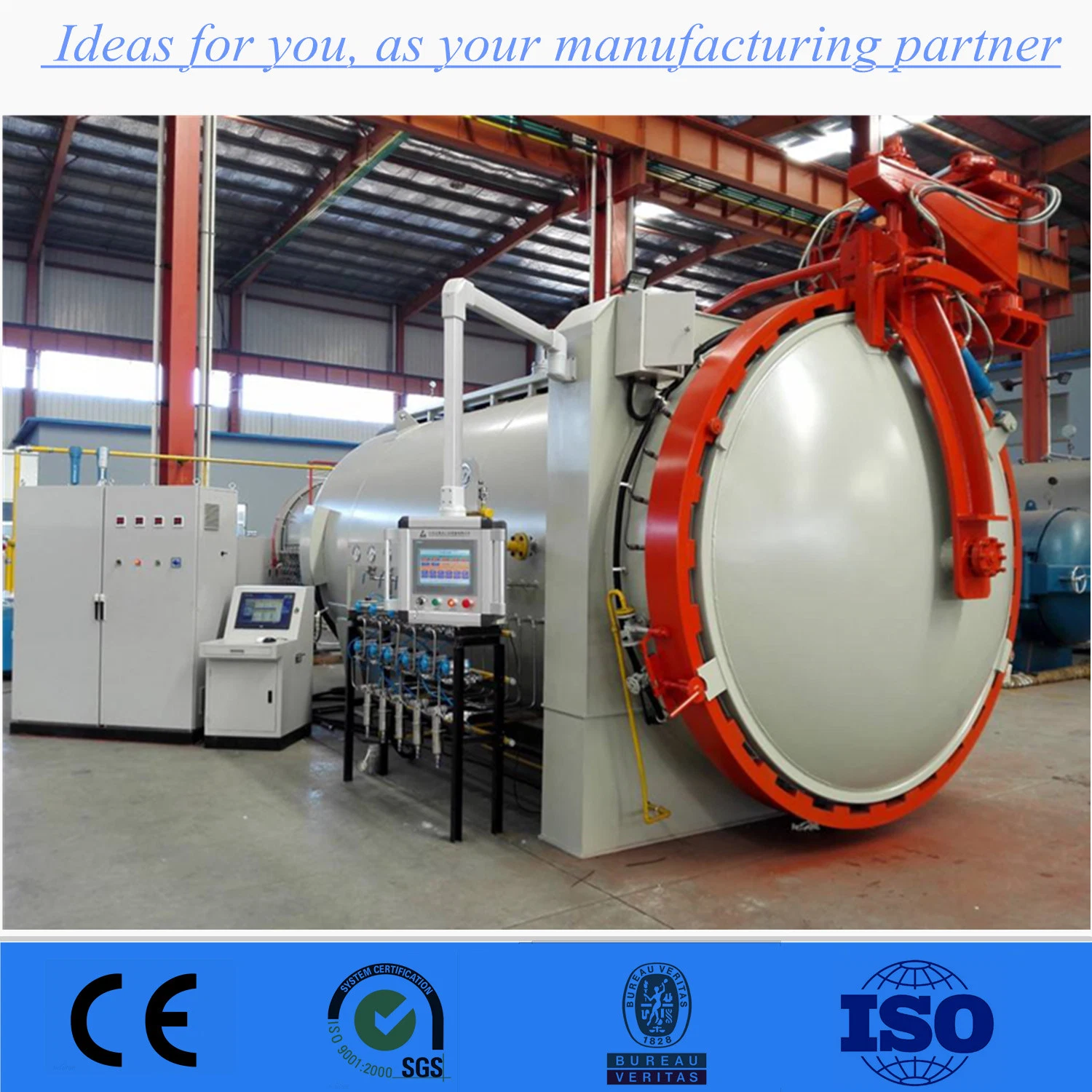 Automatic Composite Curing Autoclave for Composite Material and Carbon Fiber