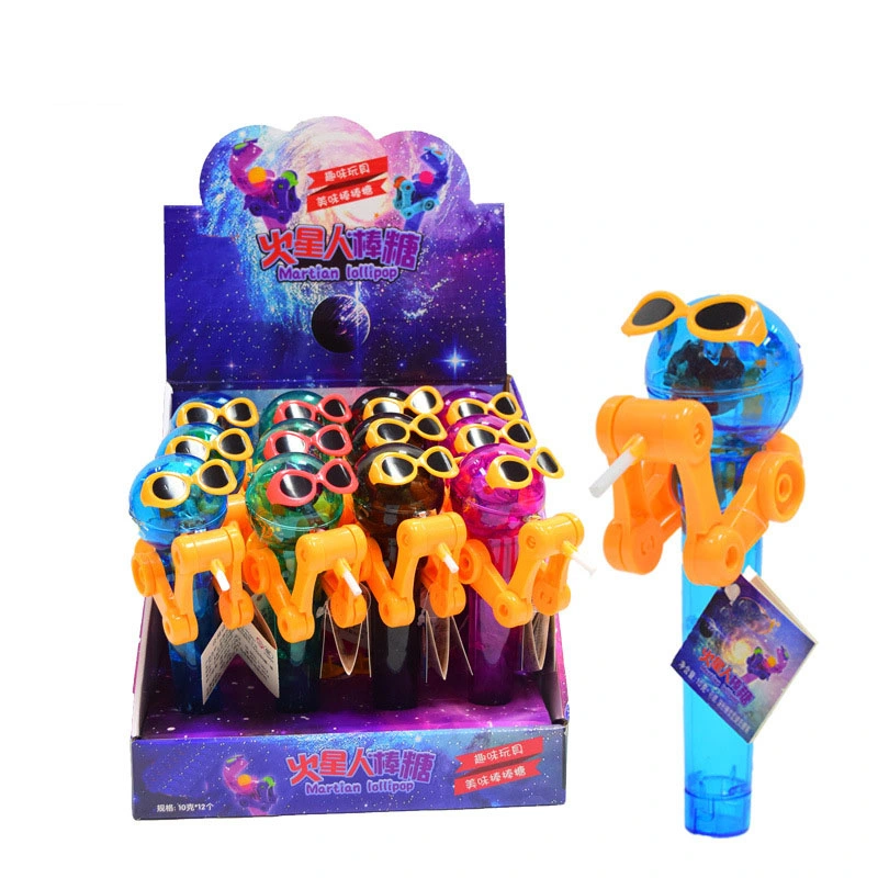 Surprise Kids Mini Electric Candy Gun Toy with One Lollipop