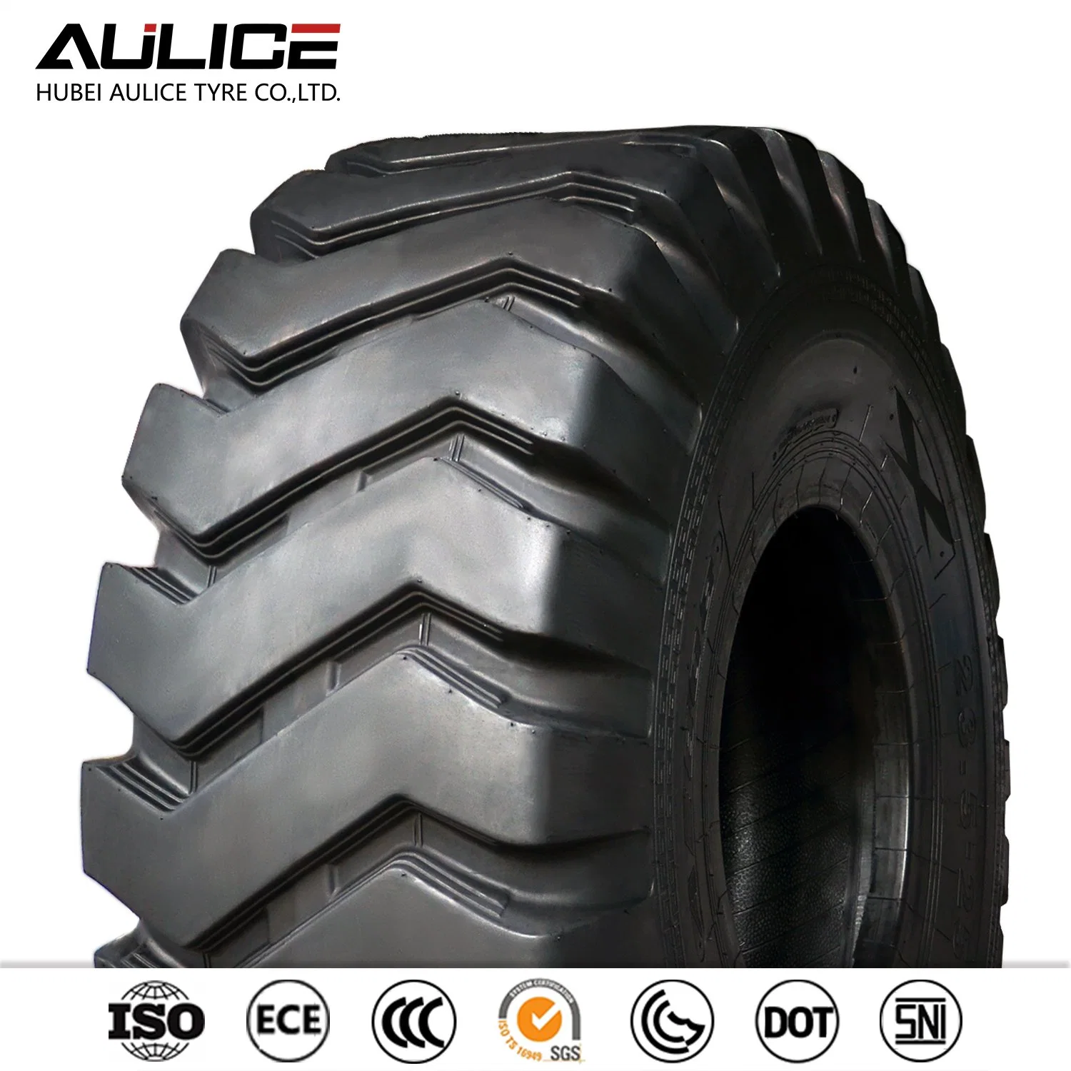 Loader Excavator Tire E3 /L3 Radial/ Bias OTR Tire 26.5-25 23.5-25, 20.5-25, 17.5-25, 16/70-20 from HUBEI AULICE