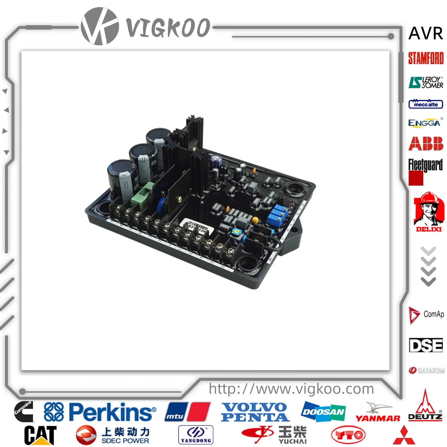 R180 AVR генератор автоматический регулятор напряжения стабилизатора