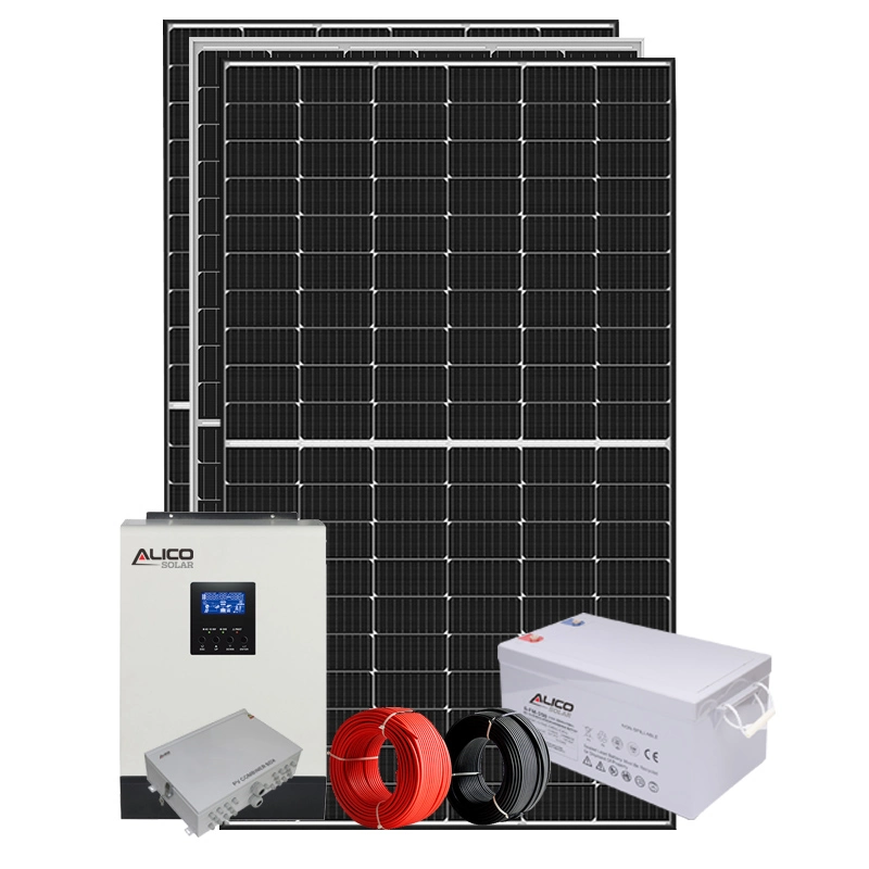 Solar Kit 5kw 10kw 12kw 15kw 18kw 20kw 25kw 30kw off Grid Solar Power Energy System Storage Home Commercial