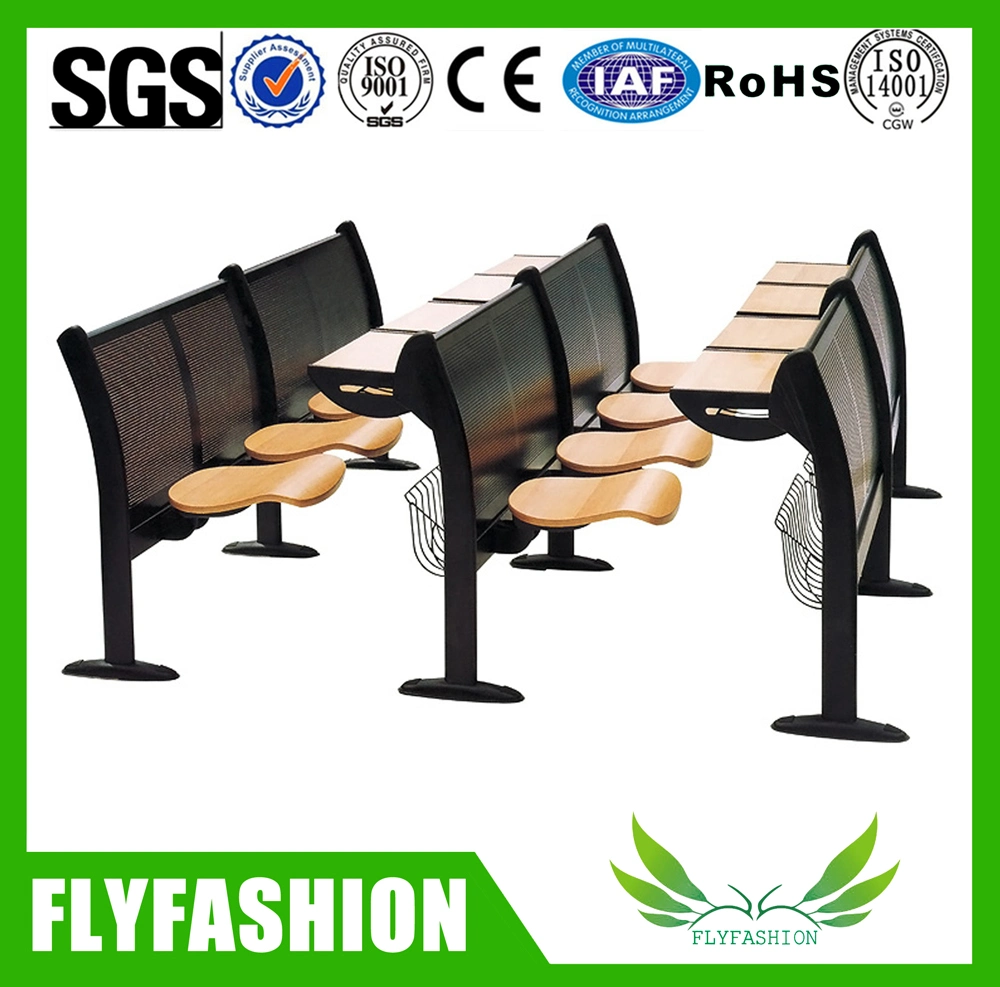 Strong Wooden School Furniture Table with Folding Chair (SF-03H)