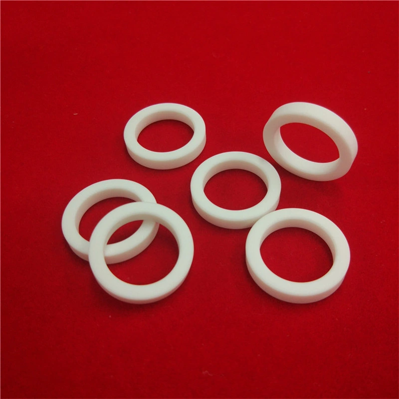 Customized Vacuum Use Macor Machinable Glass Ceramic Insulator Ring Sleeve