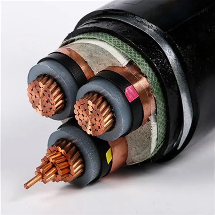 High Voltage Cable 500mcm Copper XLPE Insulated 15kv Copper Wire Shield Made in China