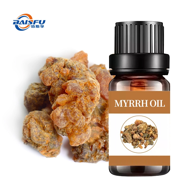 Baisfu Supply Myrrh Oil CAS 8016-37-3 Natyre Flavor Essential Oil