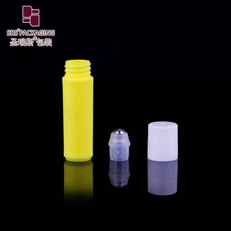 SRS Stock Products Matt Yellow 2ml Oil Bottle Cute Roller