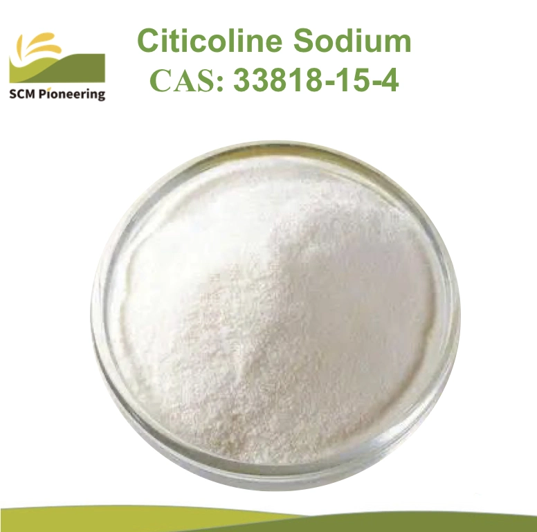 Раствор натрия Pharmaceutical Grade Citicoline Powder CAS 33818-15-4 CDP