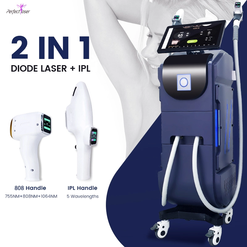 CE Diodo portátil láser Hair Removal 808nm IPL Equipo