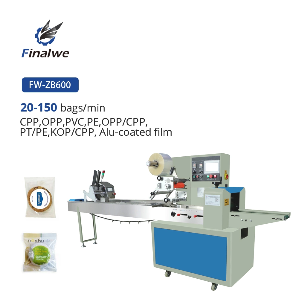 Finalwe Series Automatic Pillow Mushroom Bag Frozen Vegetable Fresh Fruit Packing Machine