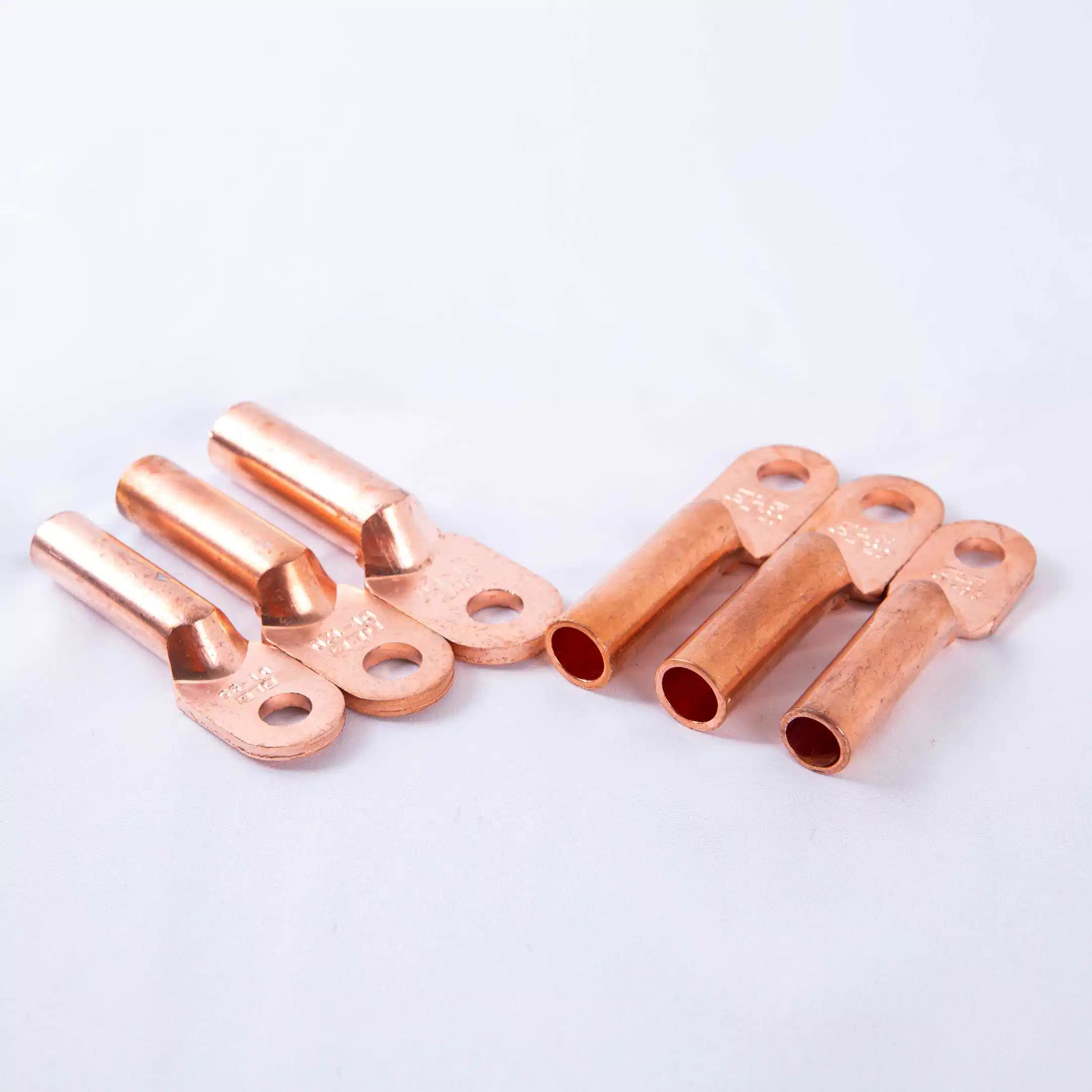 Popular National Standard Tinned Dt Copper Terminal Copper Lug Plug Oil Copper Terminal Cable Closed Copper Nose