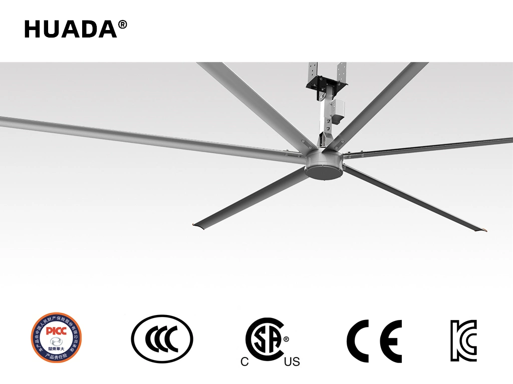 El viento natural Hvls Ventilador de techo con CCC certificados para el estadio cubierto usa