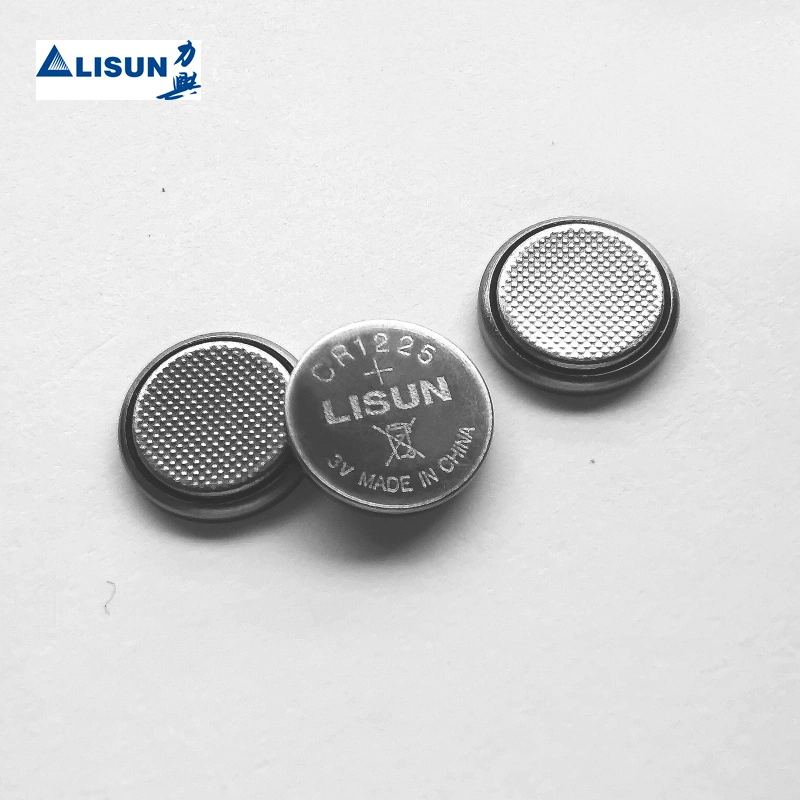 Long Cycle Life Small Button Battery 3V Cr1225 55mAh for Remote Controller