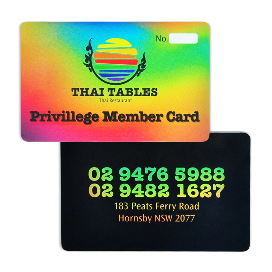 Custom Design Luxury Gift Advertising Promotion PVC Printing Card