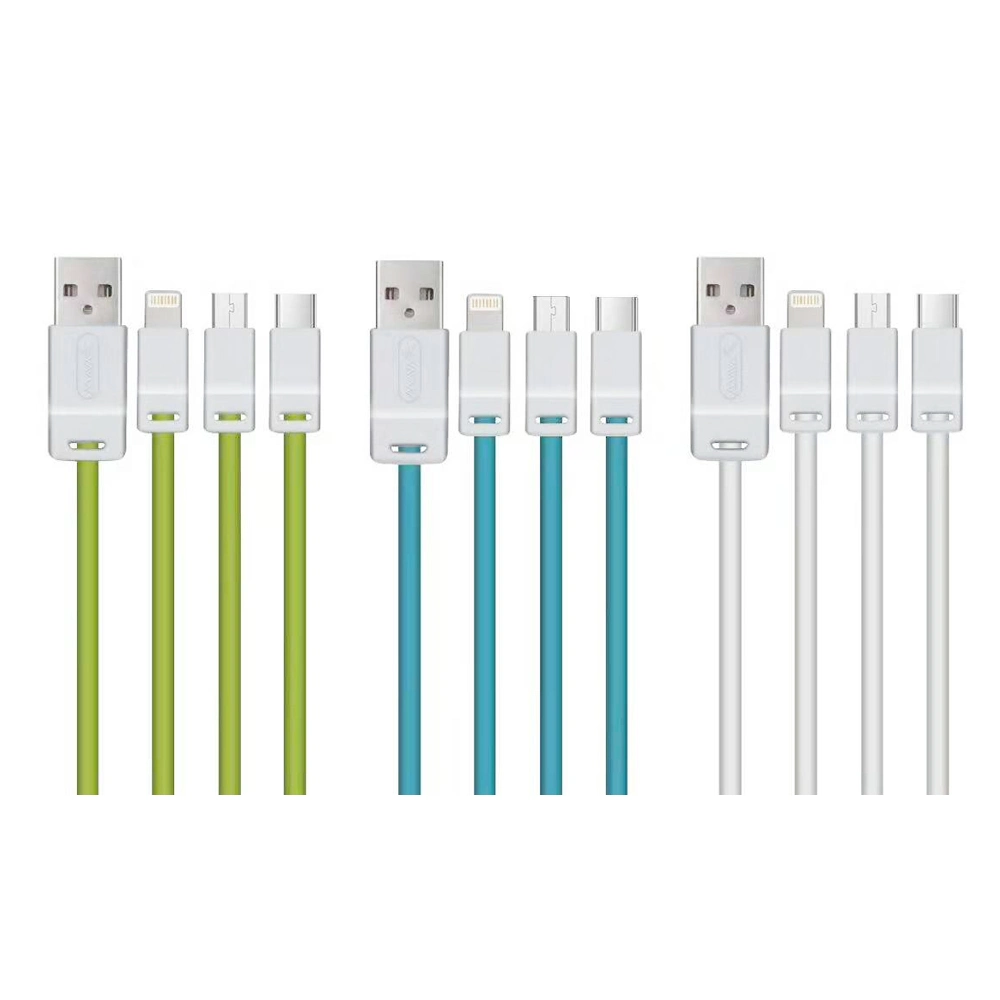 Hot Sale Wholesale/Supplier Soft Touch Cable for Phone/Data/MP3/MP4/Video Game Player/Computer USB Charging USB Cable