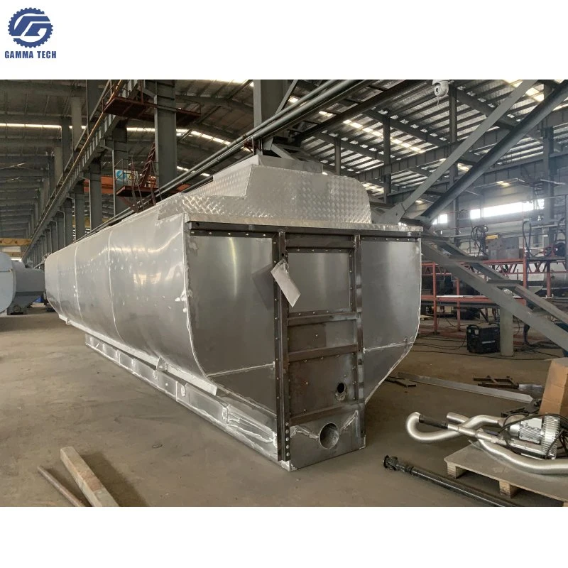 Manufacturer of Large Capacity Feed Bulk Tank Trailes Including Auger Conveyor