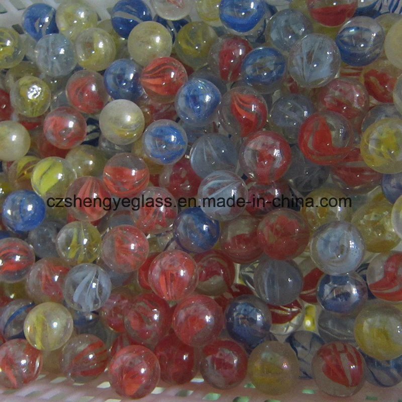 Original Factory Supply Solid Clear Colored Glass Ball for Decoration