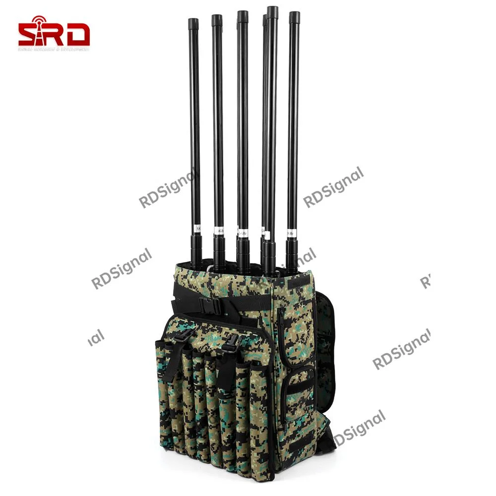 Ruicen 1000m Jamming Range Portable Anti Drone System Drone Signal Jammer