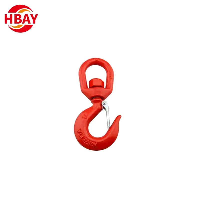 Heavy Duty Factory Price US tipo 322A/C Lifting Swivel Eye Gancho com trinco