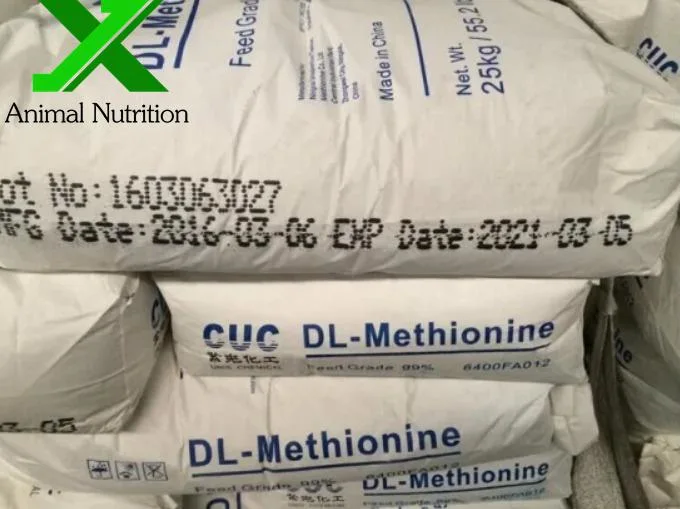 Aditivos para piensos de alimentación de aves de corral de polvo Dl-Methionine Dl-Methionine