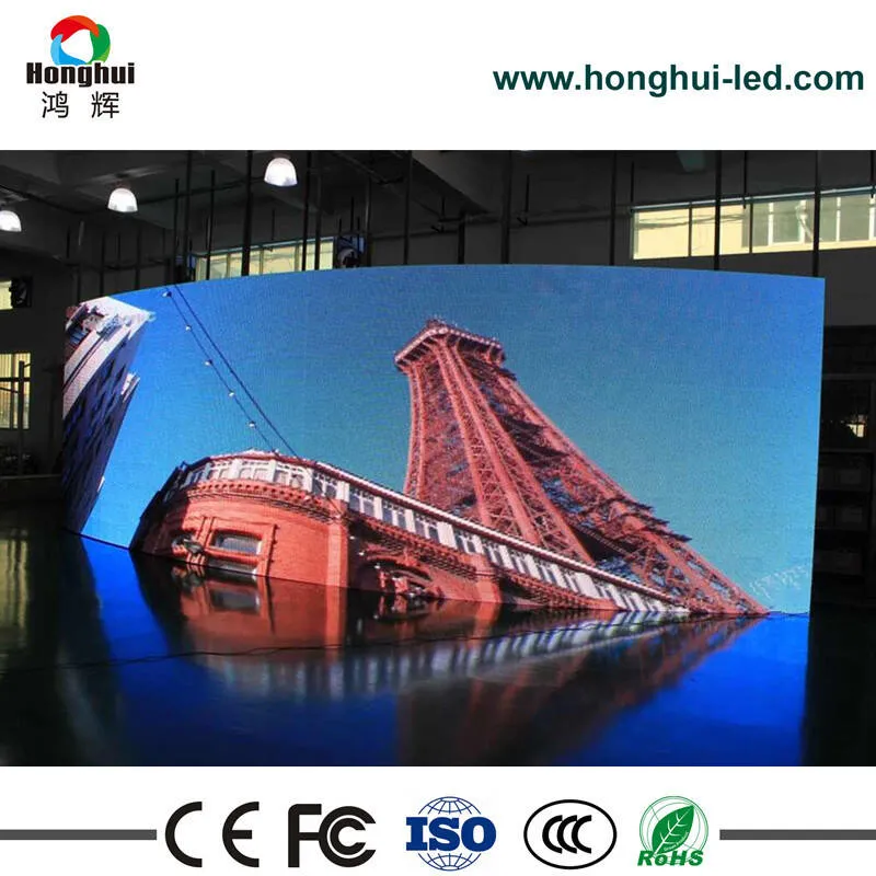 P6 P5 P5 التثبيت الداخلي الثابت HD LED Display Sign for حائط الإعلانات