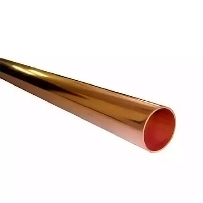 Tubos flexíveis de cobre C11000 C12000 de 20 mm e 60 mm, vendidos a quente Tubos de cobre tubo de isolamento de borracha para tubo de cobre