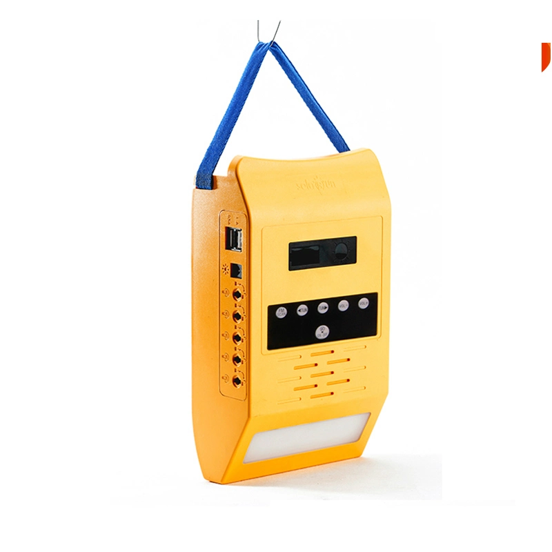 Home Use FM Radio with Wall Light Lighting Energy System (الاستخدام المنزلي، راديو FM مع نظام طاقة الإضاءة