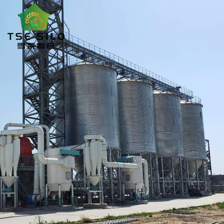 Novos produtos Pacote completo multifuncional Design profissional Silo de alimentação de fibra de vidro Silo de alimentação de 10 toneladas.