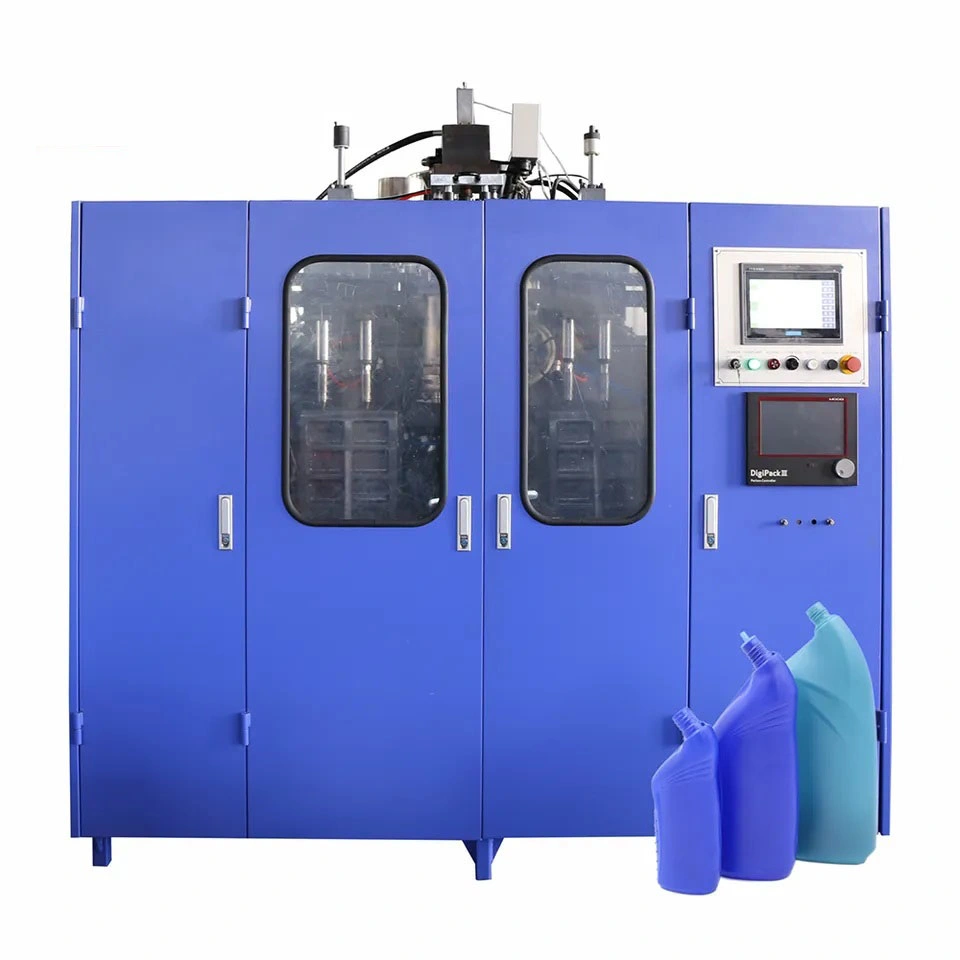 Double Station Automatic Extrusion Blow Molding Tennis Ball Making Machines