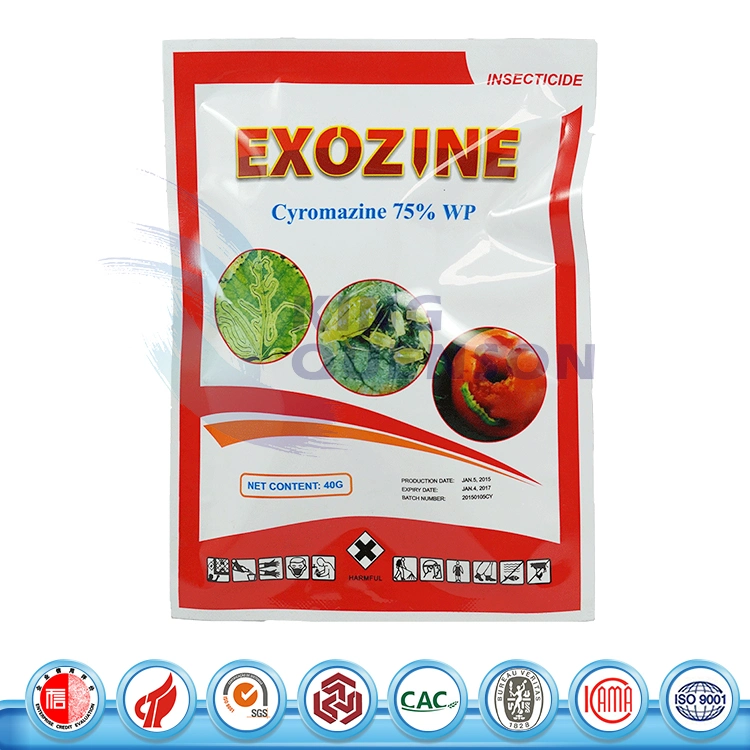 Hot Sale Direct Factory Price of Cyromazine 75% Wp for Pest Control