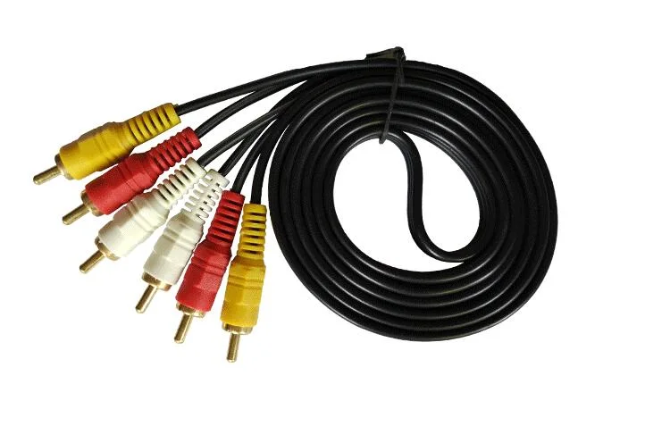 3RCA de audio de 3RCA Cable con RoHS compatible