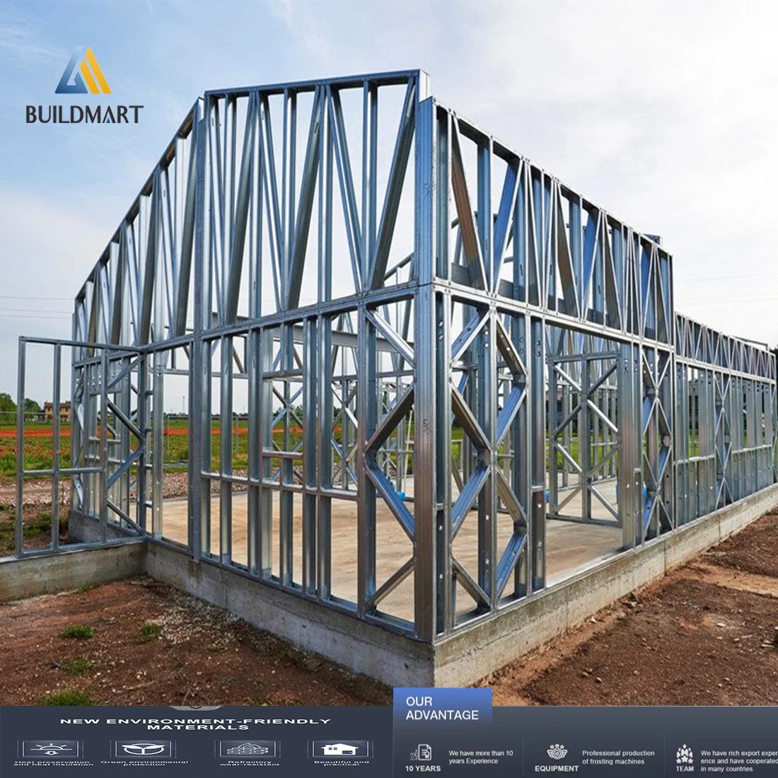 Eco Friendly Cold Formed Steel Framing for Sale