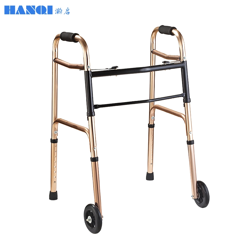 Medical Health Care Outdoor Aluminum Lightweight Walking Aid Rollator Walker