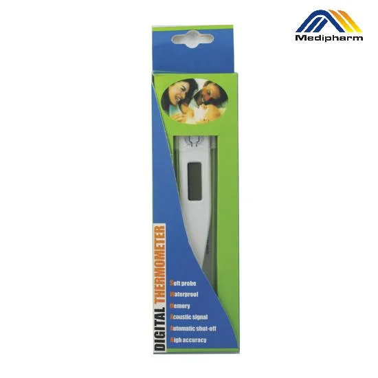 Flexible Type Digital Thermometer with LCD Display