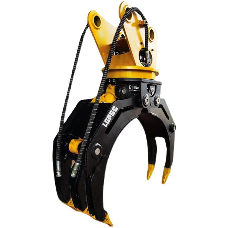 16t-26t Hot Sale Hydraulic Wood Rotating Grapple for Excavator