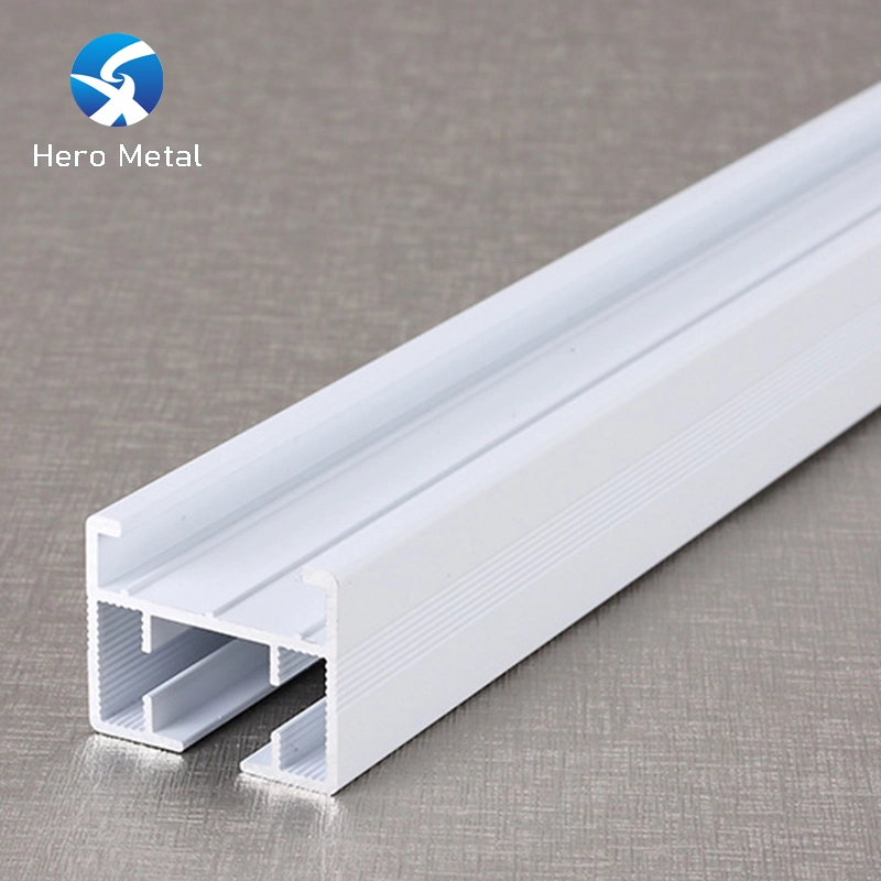 Aluminum White Curtain Profile Hero Metal 2023 Extrusion 6063 Curtain Track