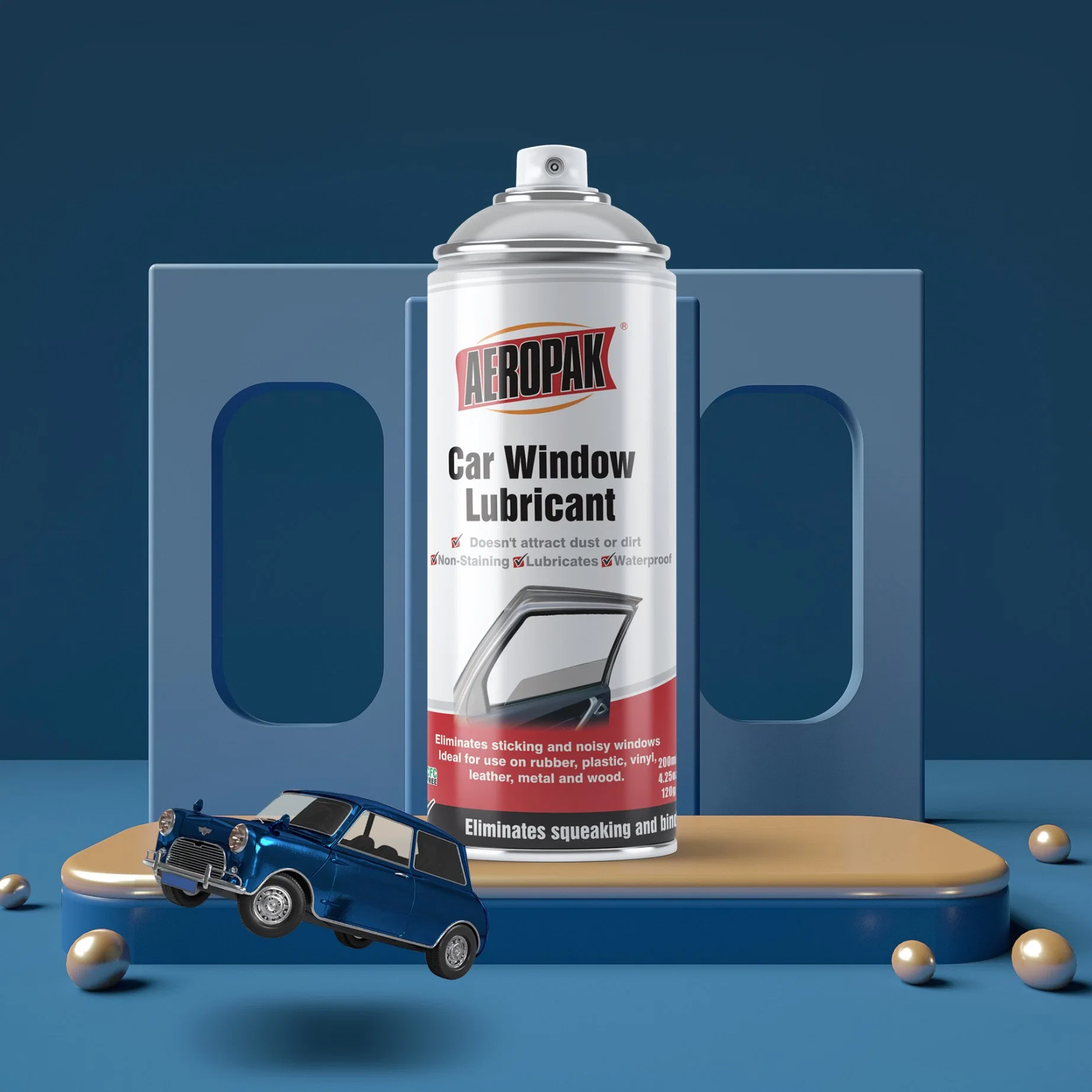 Aerosol 200ml Car Window Lubricant Spray