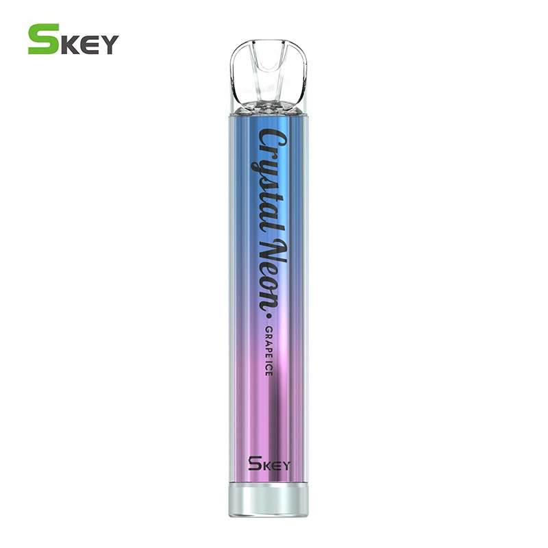 2ml tpd-konform UK Vape I Wholesale/Supplier Original Crystal Bar Skey Crystal Neon 600 Puffs Einmal-Vaporizer