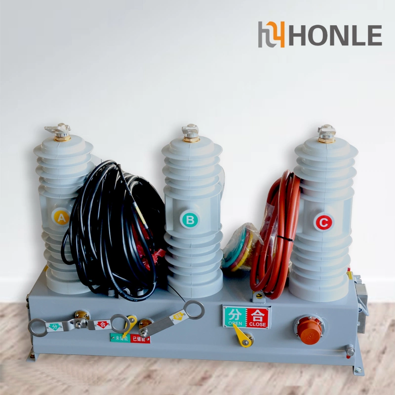 Honle 38kv 630A Pole Mounted Outdoor Vacuum Auto Circuit Switch with Controller Recloser