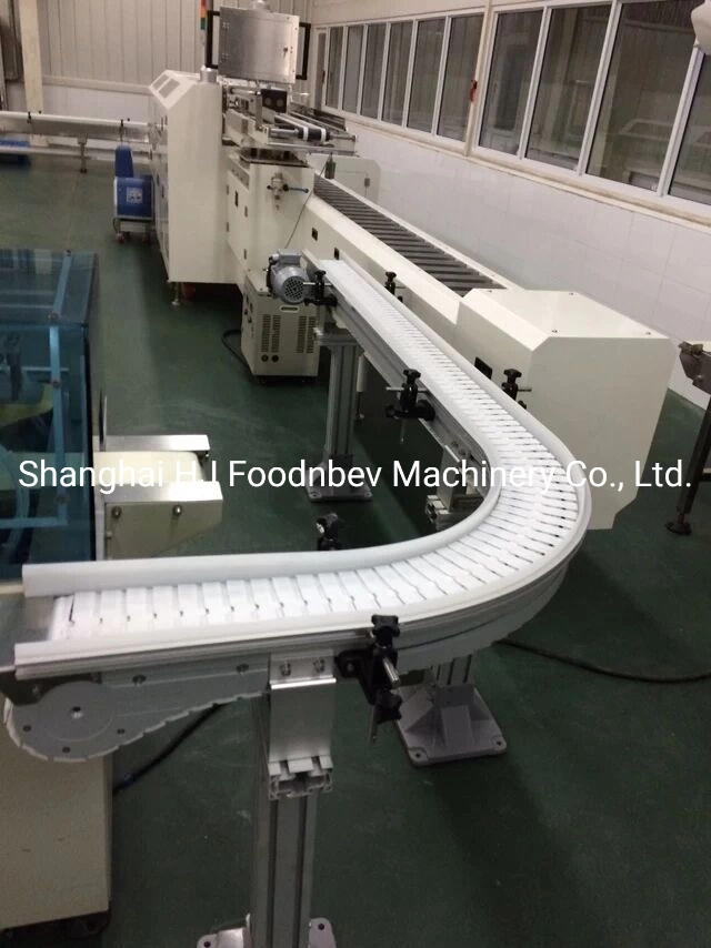 Stainless Steel Plain Chain Conveyor for Food Industry Aluminum Conveyor System with Finger Flexible Chain with 82.6 114 140mm Width