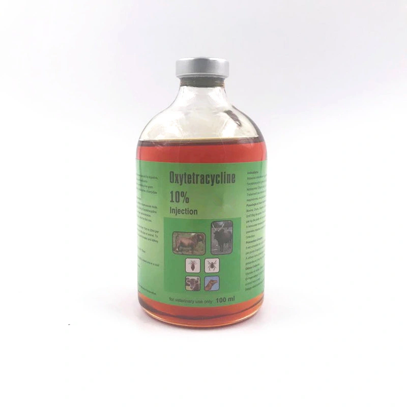 Marca de fábrica de Shandong Unovet Nivel GMP de inyección de la oxitetraciclina Camel 100ml inyectable