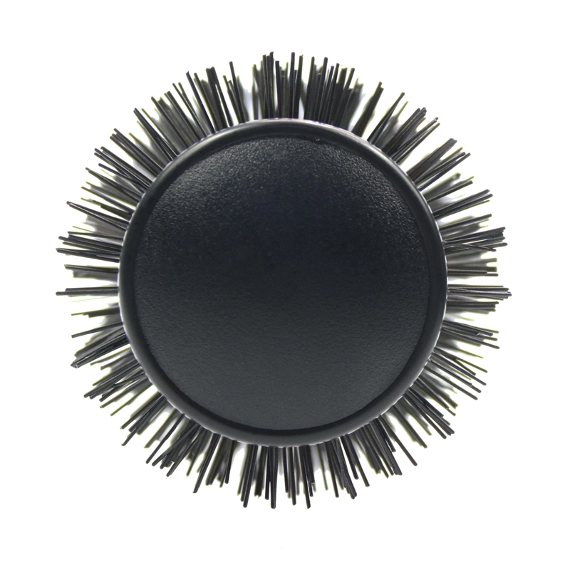 Top New Professional Salon Styling Aluminum Nylon Bristle Ceramic Ionic Round Hair Drying Brush