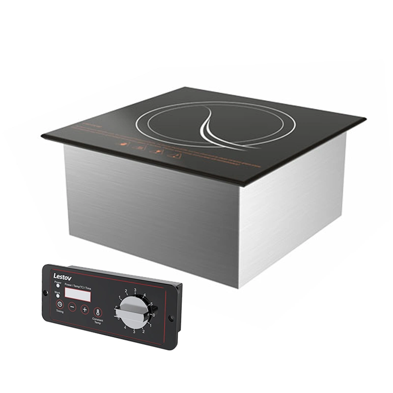 220V Cocina de inducción incorporada para Restaurante Induction Kitchen Equipment Supplier