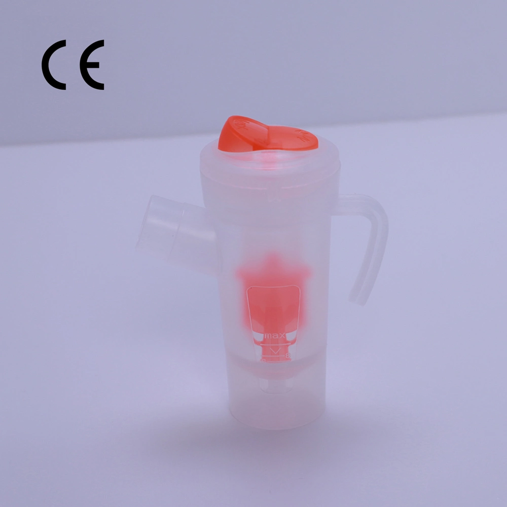 Suministros médicos Cámara Nebulizador desechable Nebulizador de la taza Kit Nebulizador de oxígeno Kit con mascarilla de oxígeno Kit para adultos/niños con CE / ISO