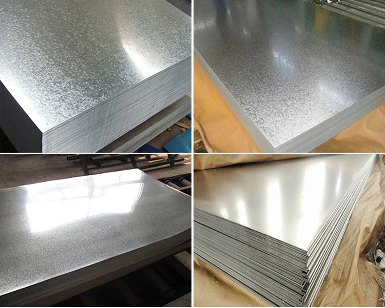 Aço galvanizado / Aço inoxidável / cobre / Aço alumínio / Aço carbono / revestido a cores / PPGI / PPGL / chapa / chapa de aço revestida a zinco