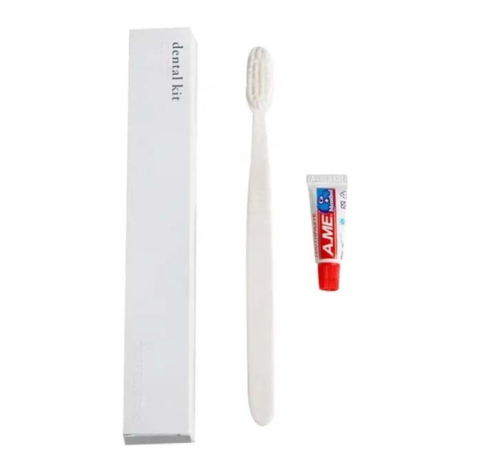 Disposable Dental Kit Travel Set/Toothbrush and Toothpaste Travel Case Airline Amenity Kit/Good Dental Kit for Hotel